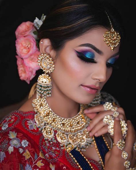 Smokey eye bridal makeup - Indian!!