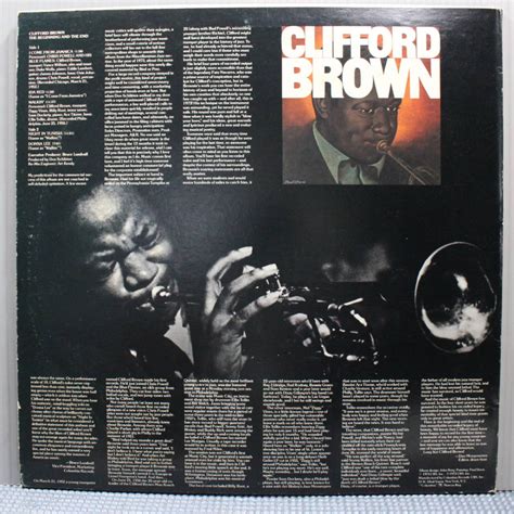 Yahoo Lp Clifford Brown The Beginning And The