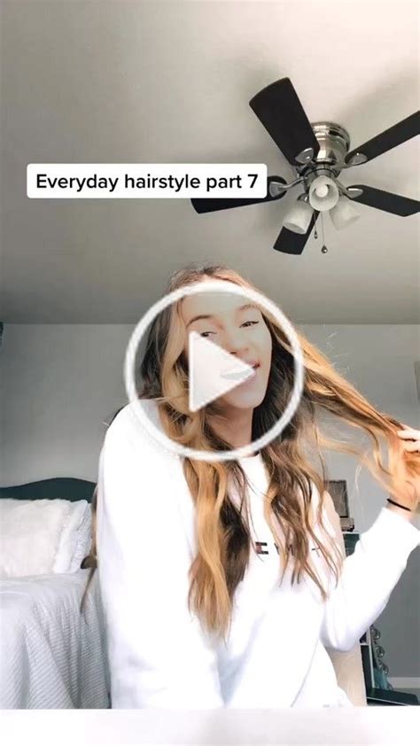 Emily Elizabeth on TikTok | Easy everyday hairstyles, Cute everyday ...