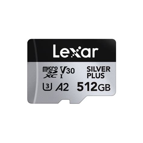 Lexar Professional Silver Plus Microsdxc Uhs I Card Lexar