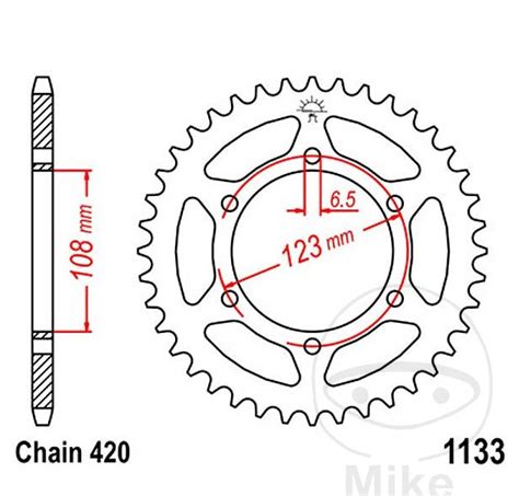 Pinion Spate Jtr Pas Aprilia Sx Sm Limited Edition