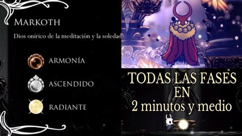 Markoth Radiante Ascendido Y Armon A Hollow Knight Youtube