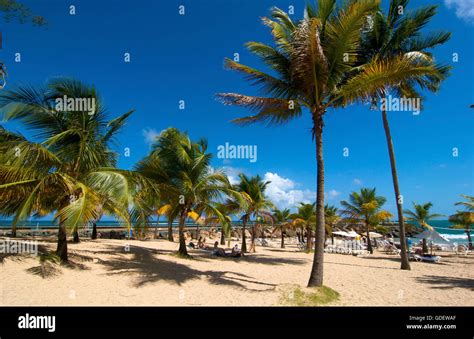 Beach, Isla Verde, San Juan, Puerto Rico Stock Photo - Alamy