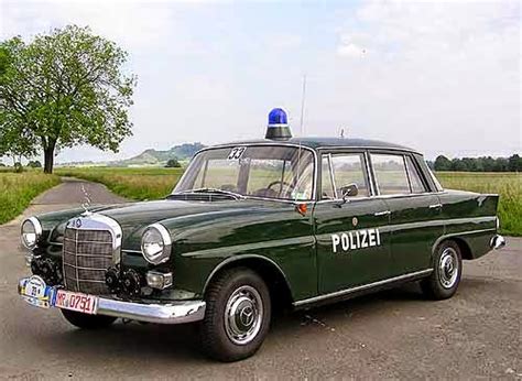 Evolution Of German Police Cars Benztuning