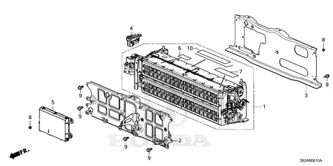 Honda Cr V Pack Assy Battery Bec Electrical 1d100 69f W00 Norm