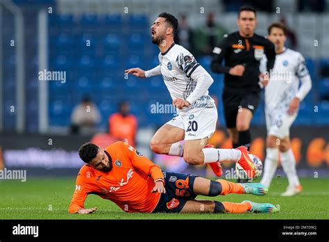 ISTANBUL TURKEY JANUARY 9 Ahmed Touba Of Istanbul Basaksehir FK