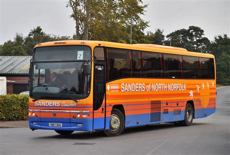 Yn Duu Sanders Coaches Plaxton Paragon Boided Volvo Flickr