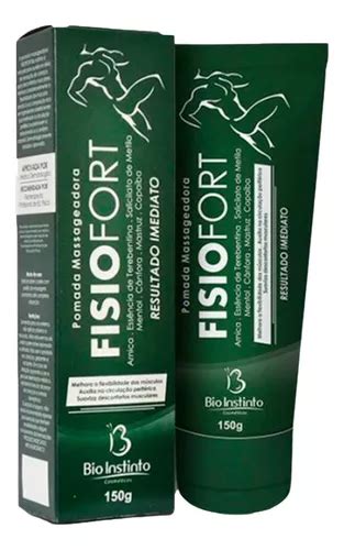 Kit Pomada Fisiofort Bio Instinto Verde Original G Mercadolivre