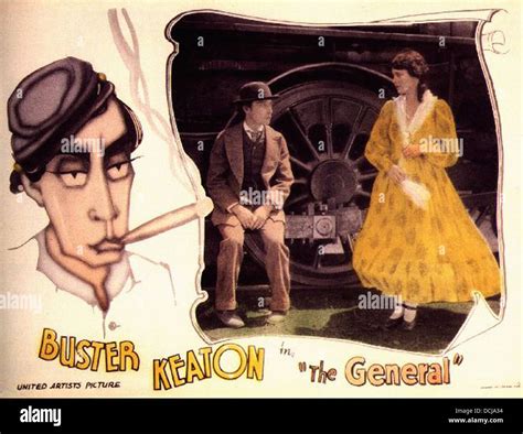 THE GENERAL - Buster Keaton Productions 1927 - Movie Poster Stock Photo ...