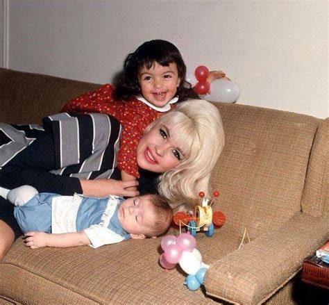 Jayne Mansfield with her two youngest children, Mariska and Tony, c 1966 : r/JayneMansfield