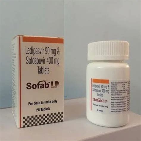 Ledipasvir And Sofosbuvir Sofab Lp Tablets At Rs Piece In Chennai