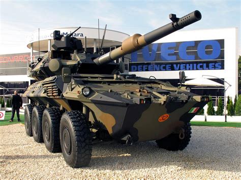 Veículo 8×8 Centauro Ii Da Iveco Oto Melara