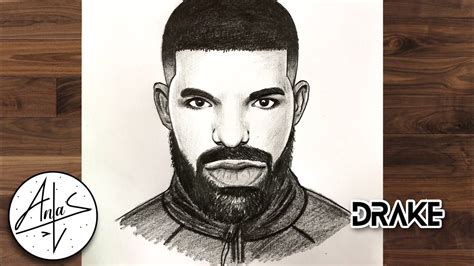 How To Draw Drake Step By Step