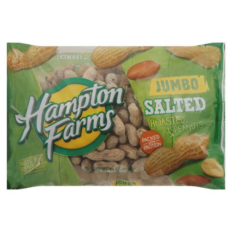 Save On Hampton Farms Roasted Peanuts Jumbo Salted Order Online