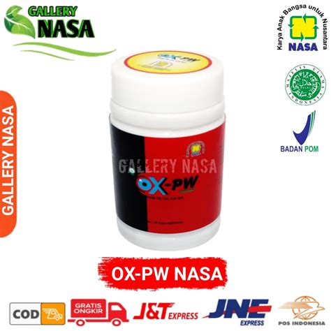 Jual Ox Pw Oxpw Kapsul Herbal Untuk Mata Katarak Plus Asli Nasa