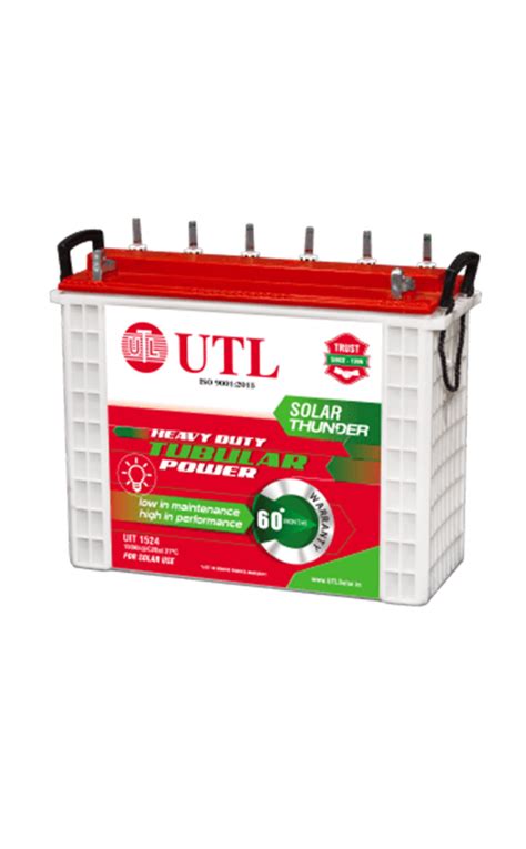 Tubular Utl Ah Solar C Battery With Years Full Warranty