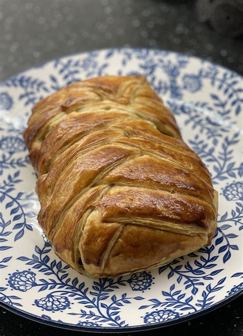 Tresse feuilletée saumon épinards Les délices d Anaïs