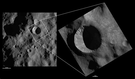 Hamo And Lamo Images Of Arruntia Crater Nasa Jet Propulsion