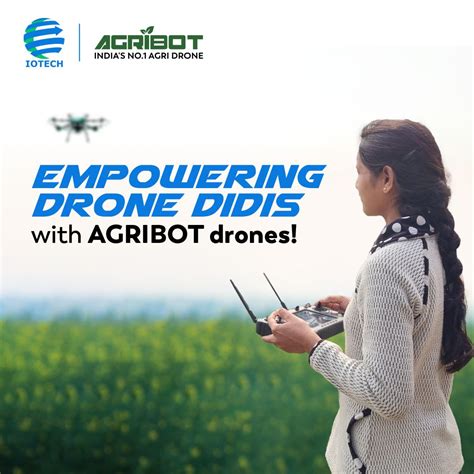 agribotdrone modernfarming womenempowerment dronedidis