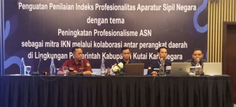 Bkpsdm Kukar Gelar Public Expose Indeks Kompetensi Digital Asn