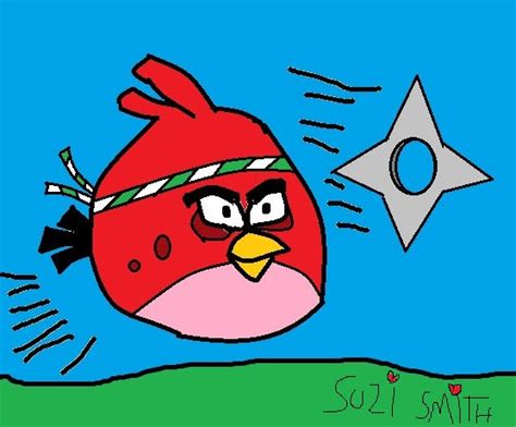 Angry Ninja Bird By Angrybirdsrocks On Deviantart