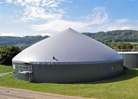 Double Membrane Biogas Balloon Biogas Holder Jog Waste To Energy