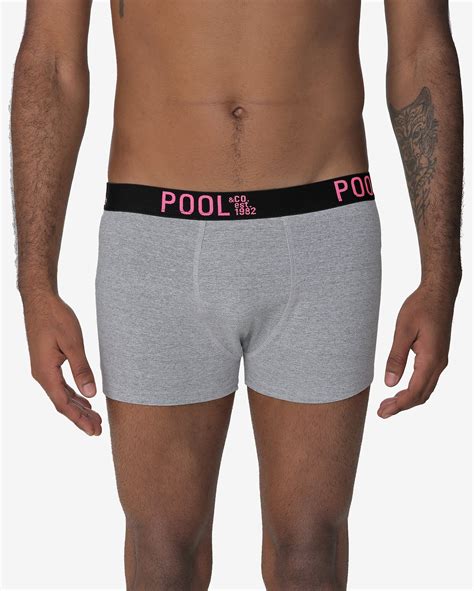 Riachuelo Cueca Boxer Malha Cinza Mescla Pool By Riachuelo