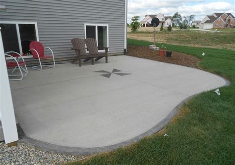 Cement Patio Paint Ideas