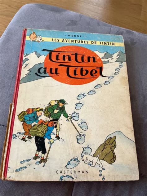 BD TINTIN Tintin au Tibet édition originale EO Belge 1960 B29 EUR 30