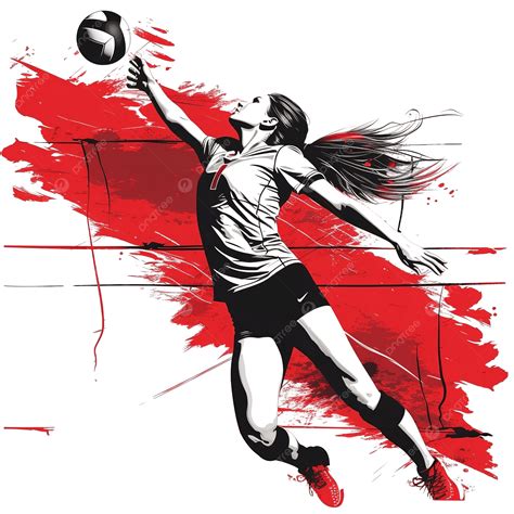 Volleyballspieler Png