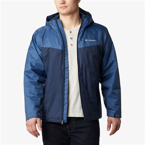 Columbia Glennaker Sherpa Lined Jacket Erkek Mavi Ya Murluk Erkek Ceket