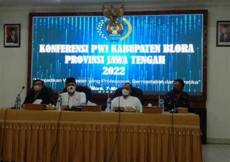 Konferkab Tahun Ini Heri Purnomo Terpilih Menjadi Ketua Pwi Blora