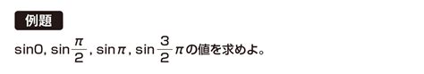 【高校数学Ⅱ】「弧度法表示の三角関数（sinθ編）」 例題編 映像授業のtry It トライイット