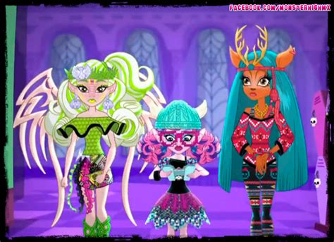 All About Monster High Batsy Claro Kjersti Trollson And Isi Dawndancer