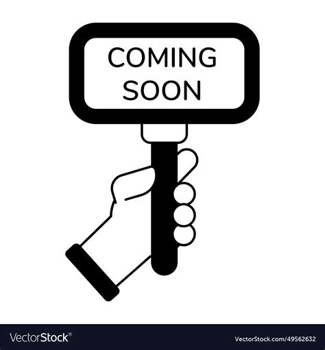 Coming soon Royalty Free Vector Image - VectorStock