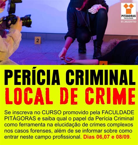 Perícia Criminal Local De Crime Sympla