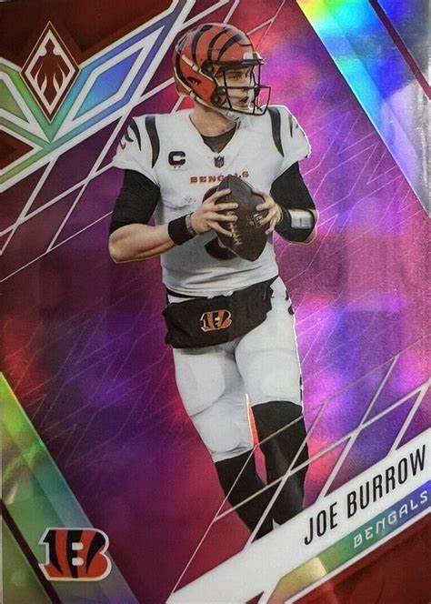 Joe Burrow 2022 Phoenix Pink 18 Price Guide Sports Card Investor