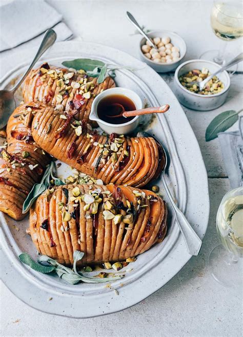 Pompoen Hasselback Met Salie Uit Paulines Keuken