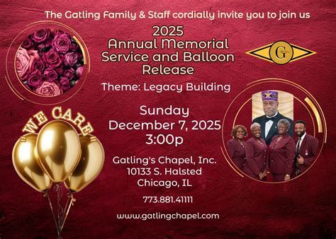 New facilities are currently being planned for gatling's chapel inc 1