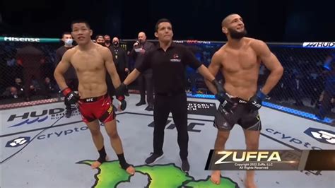 Full Fight Khamzat Chimaev VS Li Jingliang YouTube