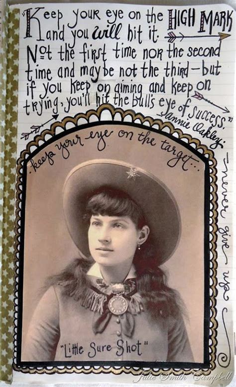 Annie Oakley Quotes Shortquotescc