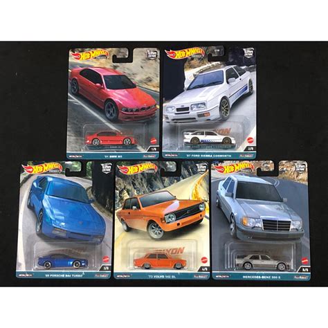 風火輪 hot wheels 汽車文化 峽谷 勇士 bmw ford Porsche volvo 500 e 精裝 膠胎 蝦皮購物