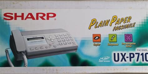 SHARP Facsimile Fax Machine, Computers & Tech, Office & Business ...