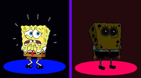 Spongebob Vs Bootleg Spongebob By Cupheadxxxbendy123 On Deviantart