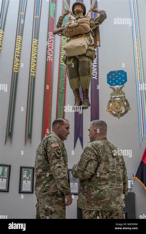 Army Chief Of Staff Gen Mark Milley And Brig Gen Andrew Poppas