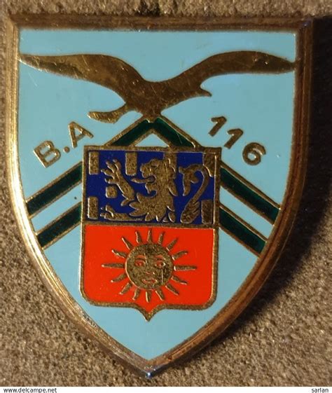 Armée de l air Insigne Militaire 94 Base Aérienne 116 LUXEUIL