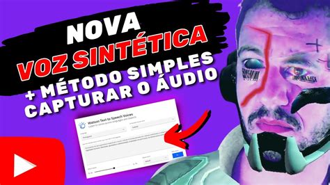 Nova Voz Sint Tica Para Canal Dark L Converter Texto Em Voz Natural