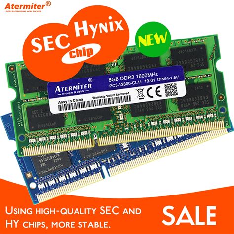 Atermiter 2gb 4gb 8gb 2g 4g 8g Pc3l Pc3 Ddr3 1066mhz 1333hz 1600mhz