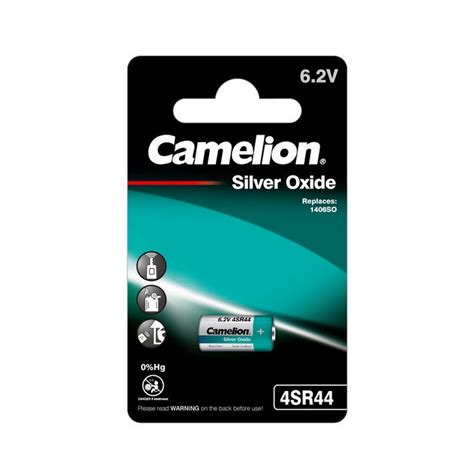 Camelion Foto Silver Oxide Batterien 4SR44 Kamera Blitzgerät Alu