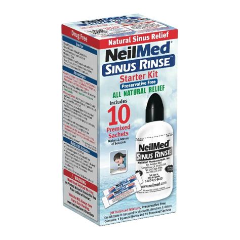 Neilmed Sinus Rinse Kit 240ml Watsons Singapore